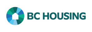 BC Housing logo with a circular design and text