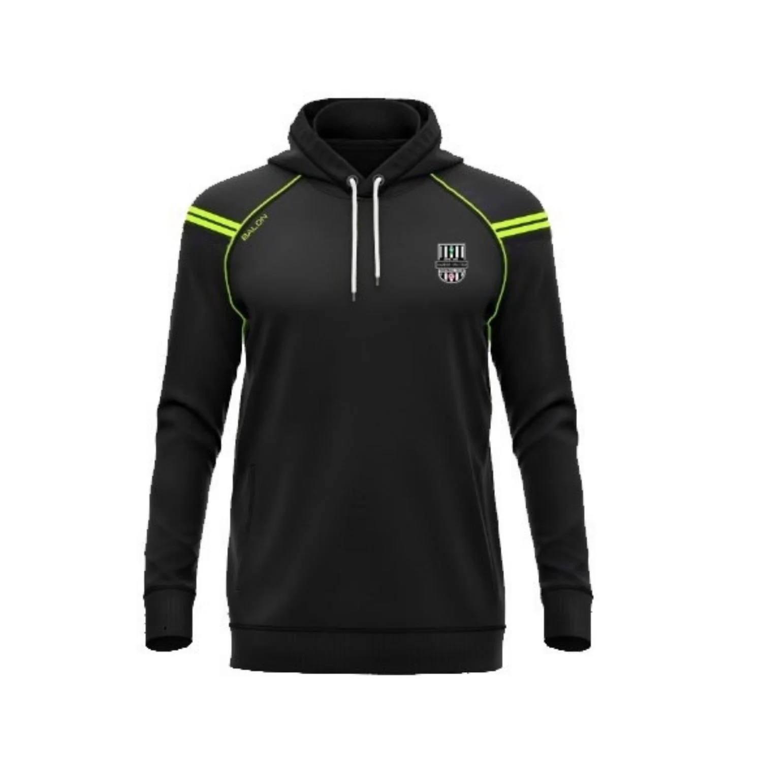 Black and Green Elite High Rise Hoodie
