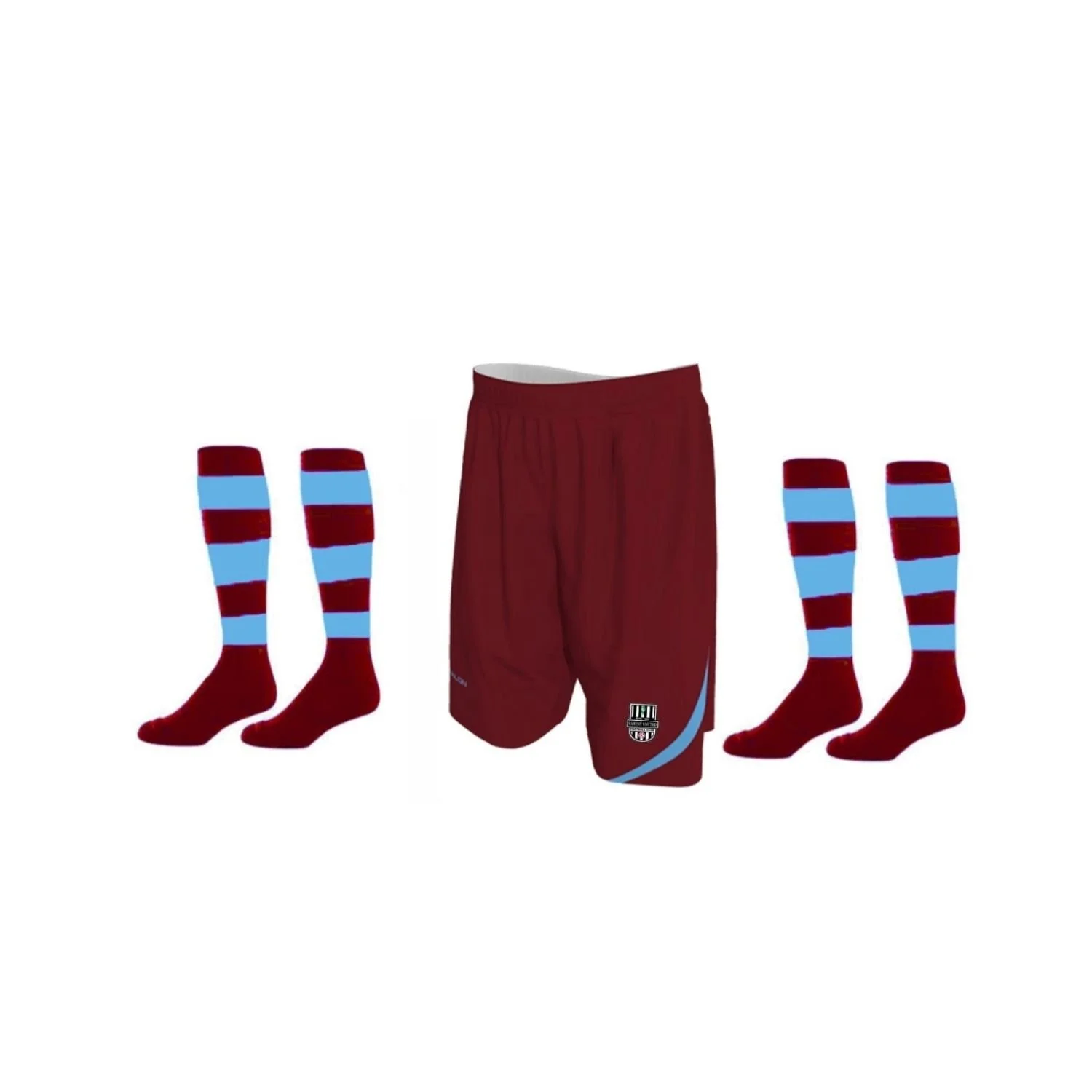 Away Shorts and twin socks