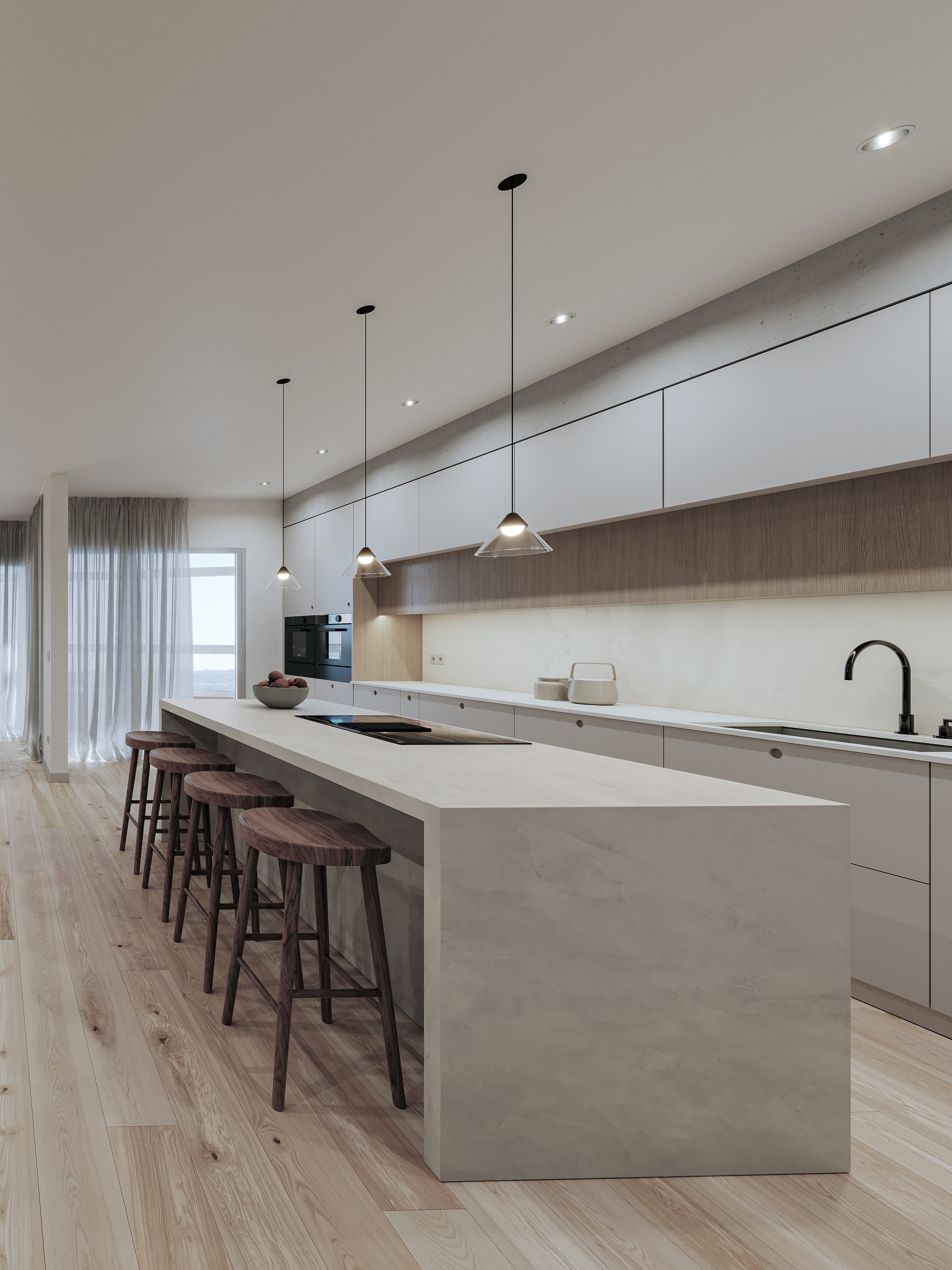 Proyecto de reforma integral e interiorismo de una vivienda unifamiliar en Las Palmas de Gran Canaria.
