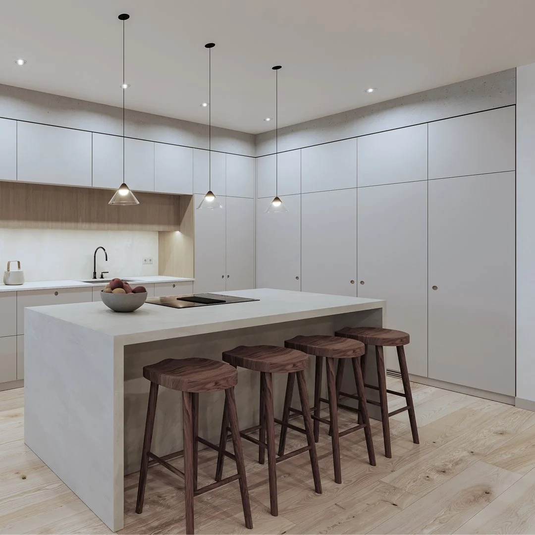 Proyecto de reforma integral e interiorismo de una vivienda unifamiliar en Las Palmas de Gran Canaria.