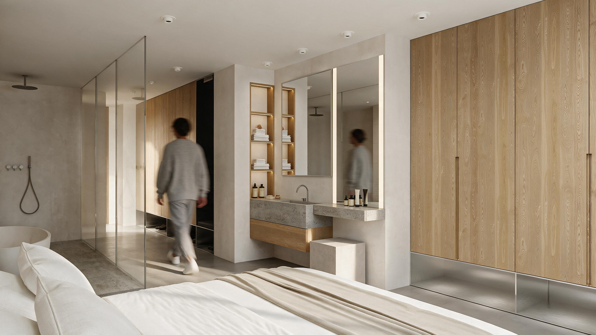Proyecto de reforma integral e interiorismo de una vivienda unifamiliar en Las Palmas de Gran Canaria.