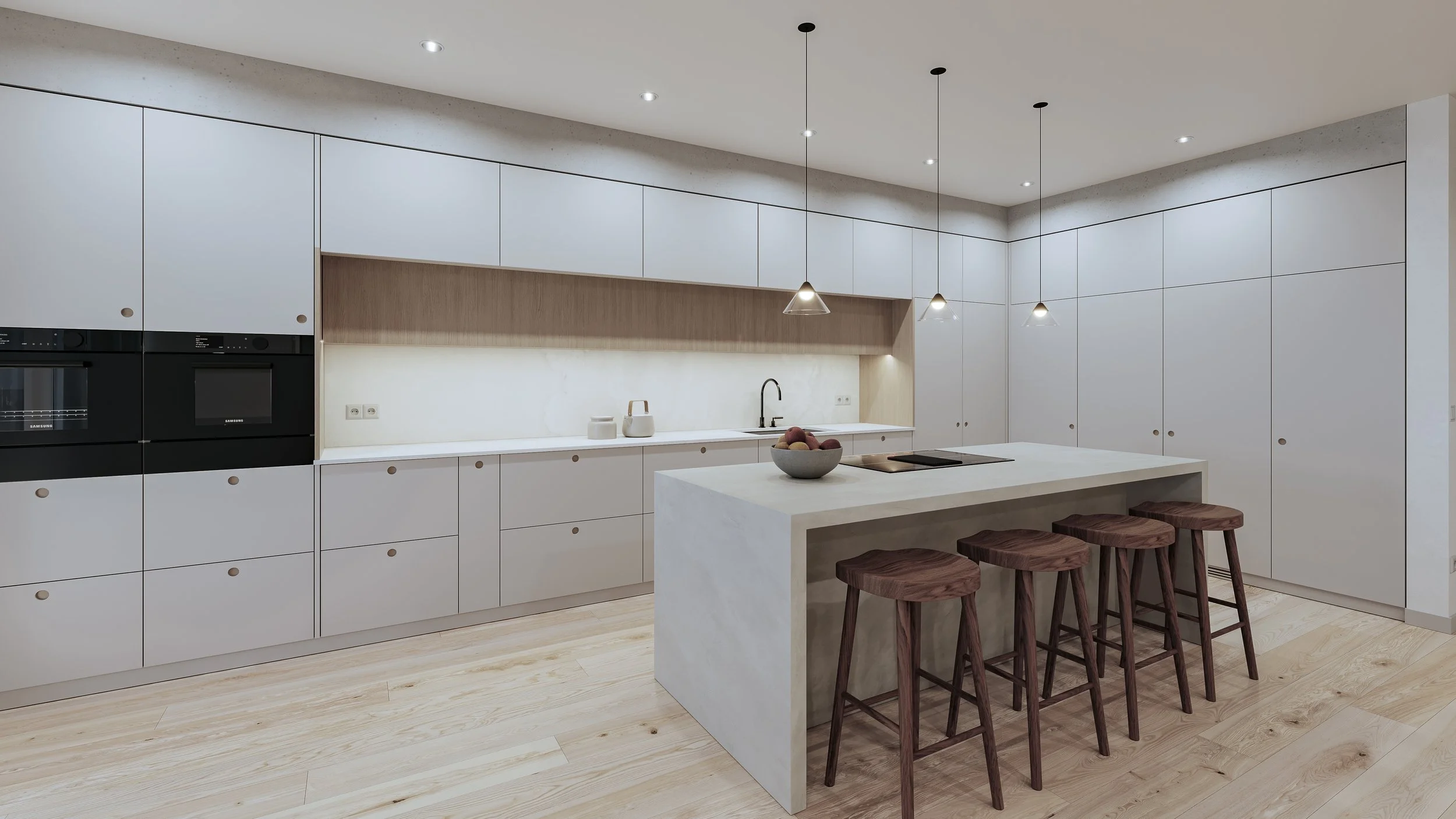 Proyecto de reforma integral e interiorismo de una vivienda unifamiliar en Las Palmas de Gran Canaria.