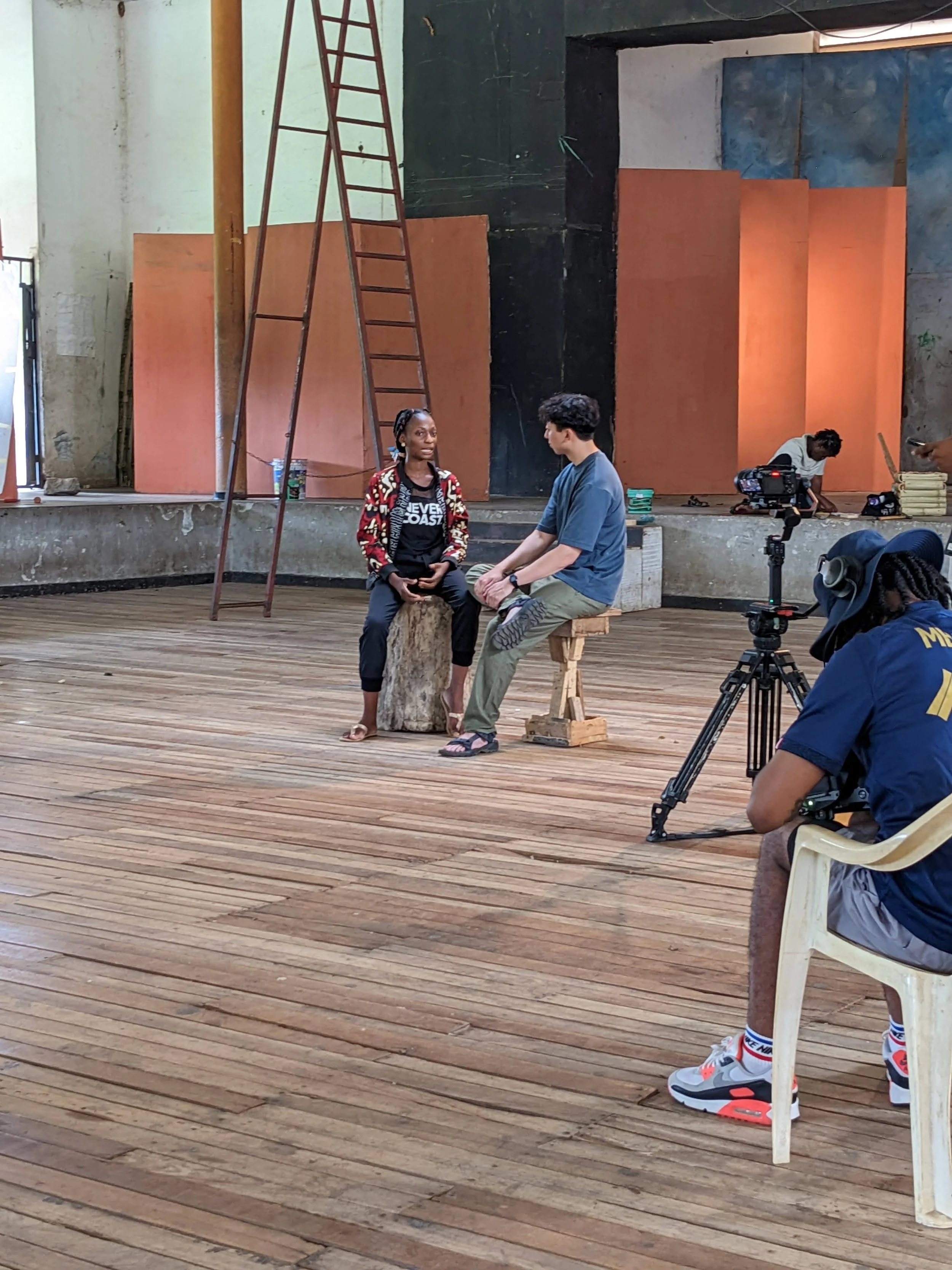 Behind The Scene on Set of Legends of Orisha