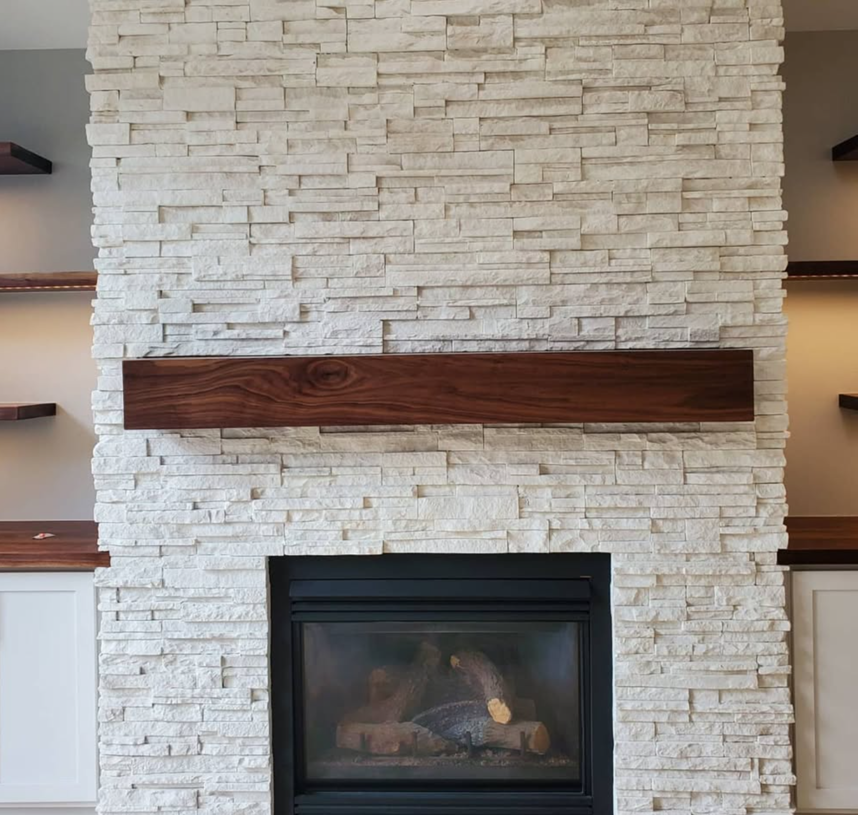 Fireplace Tile Stone Work