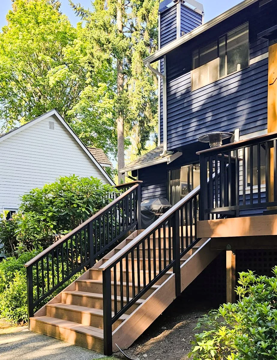 Custom porch construction by F&M Construction & Remodeling in Kirkland, WA, serving Bellevue, Seattle, and the Eastside.