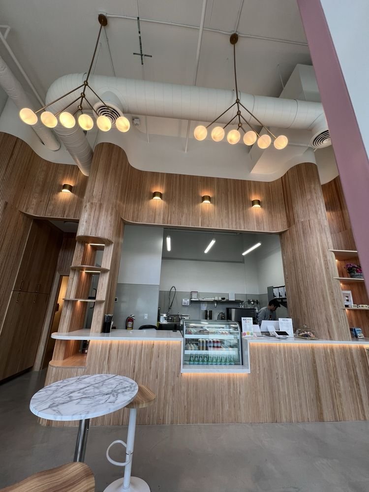 Social Tea Capitol Hill restaurant service counter by F&M Construction & Remodeling in Seattle, WA, serving Bellevue, Seattle, and the Eastside.