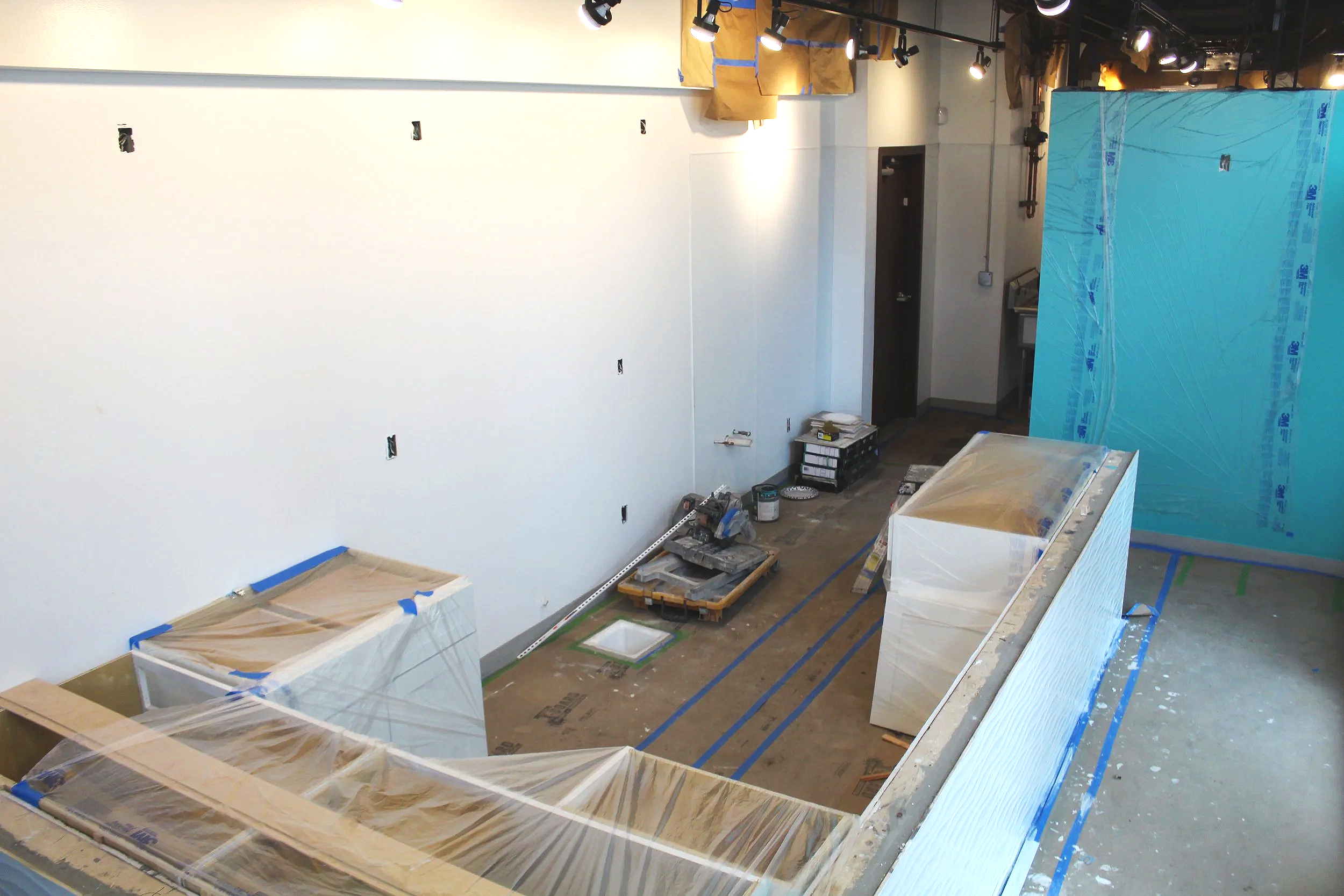 Just Poke restaurant remodeling by F&M Construction & Remodeling in Bellevue, WA, serving Bellevue, Seattle, and the Eastside.