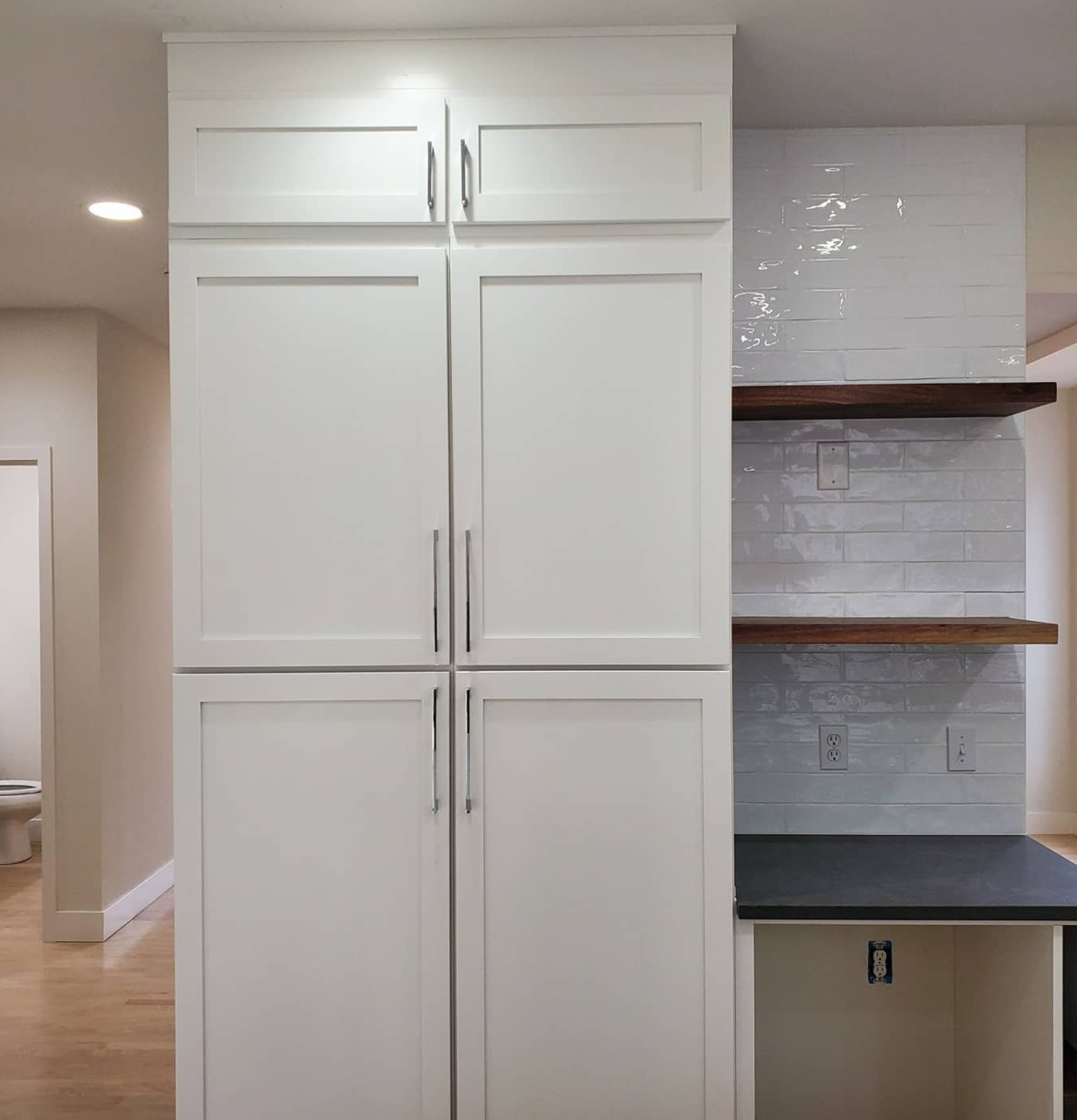 Cabinets and Backsplash