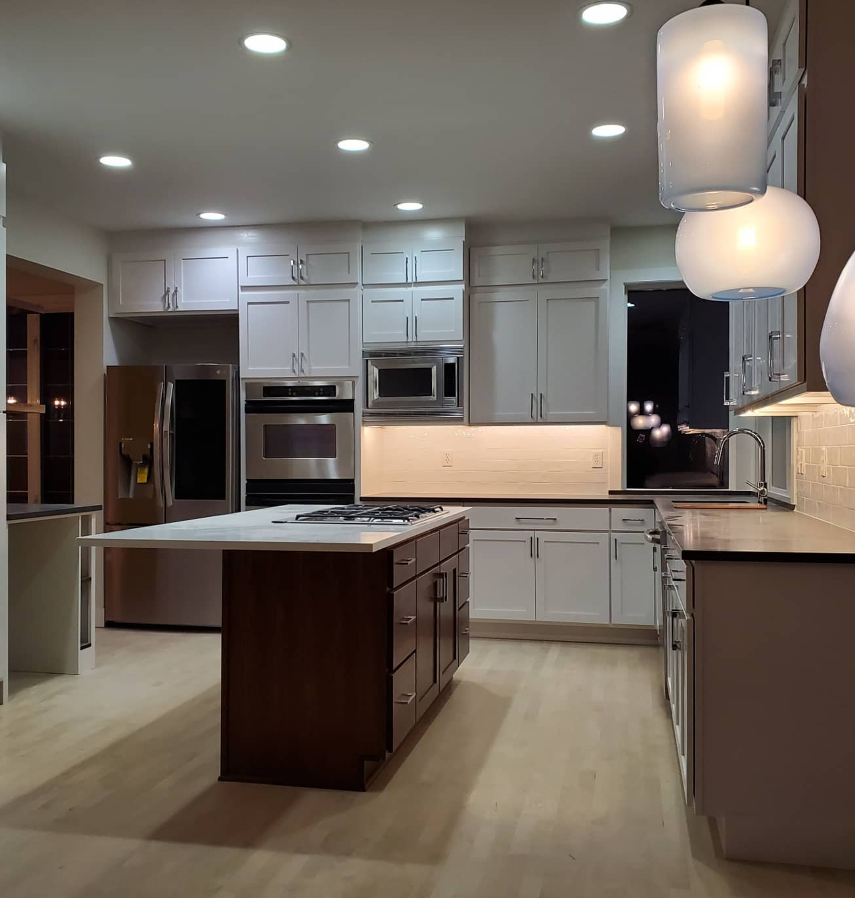 Kitchen Renovation and Lanterns