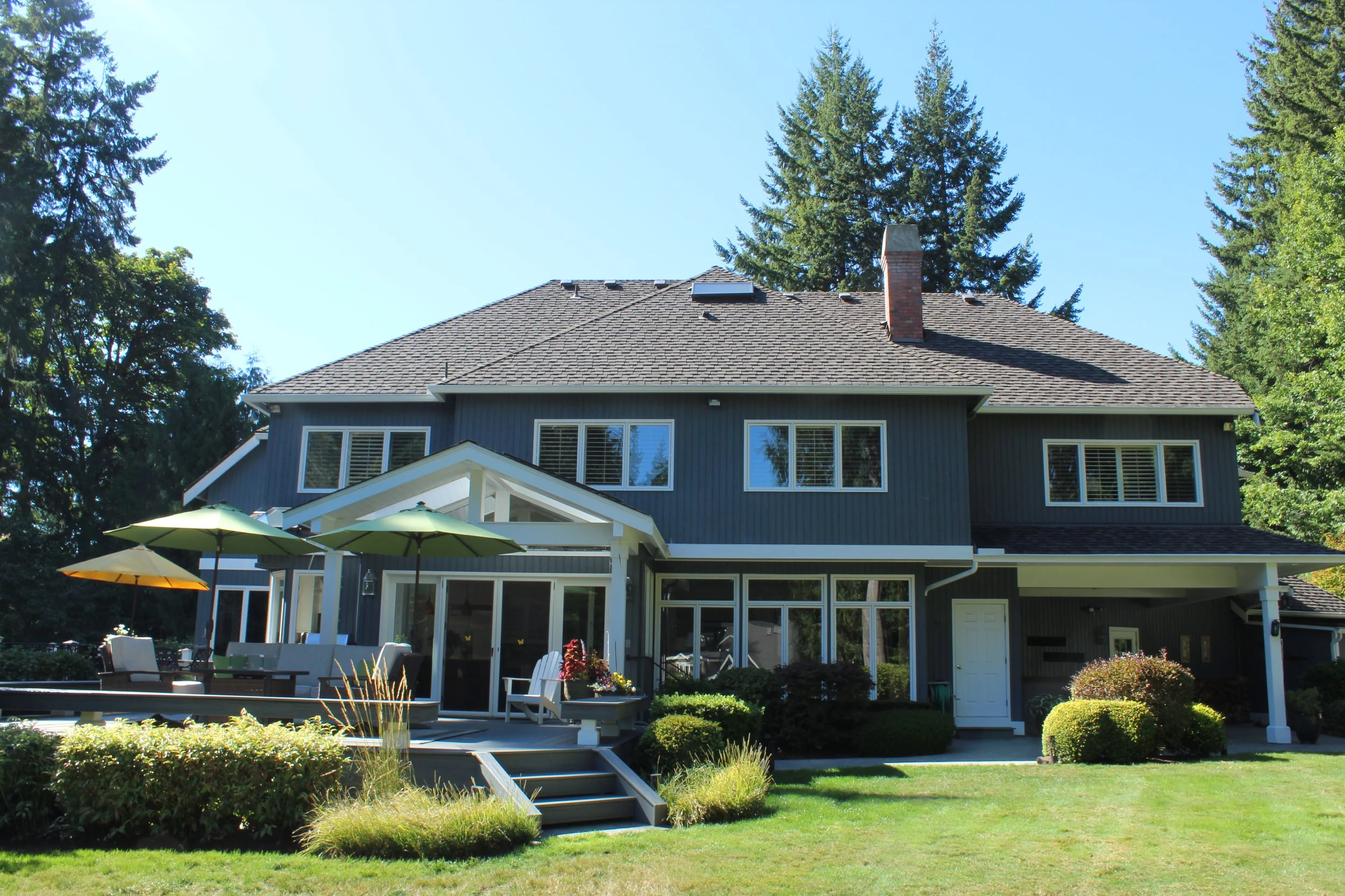 Residential pressure washing by F&M Construction & Remodeling in Woodinville, WA, serving Bellevue, Seattle, and the Eastside.