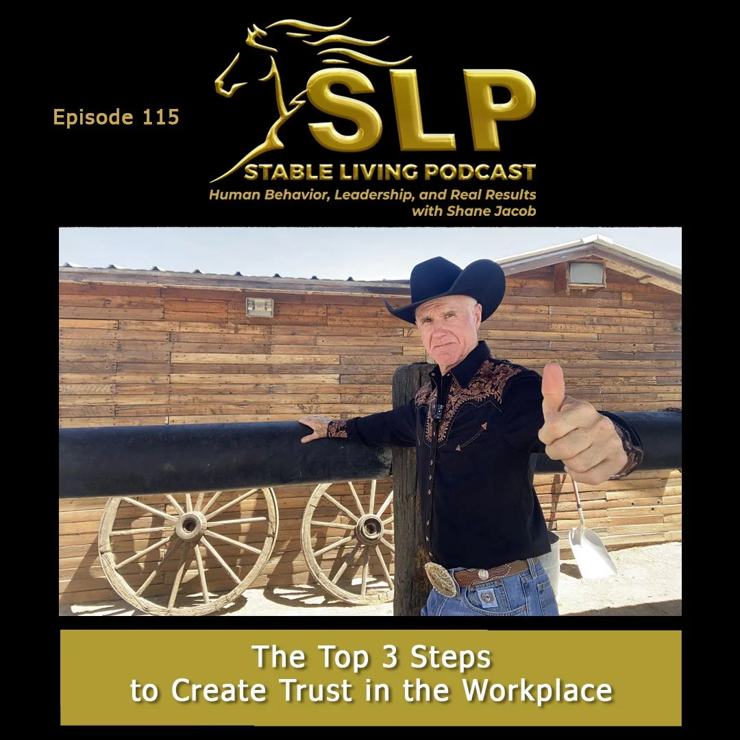 Episode 115: The Top 3 Steps to Create Trust in the Workplace