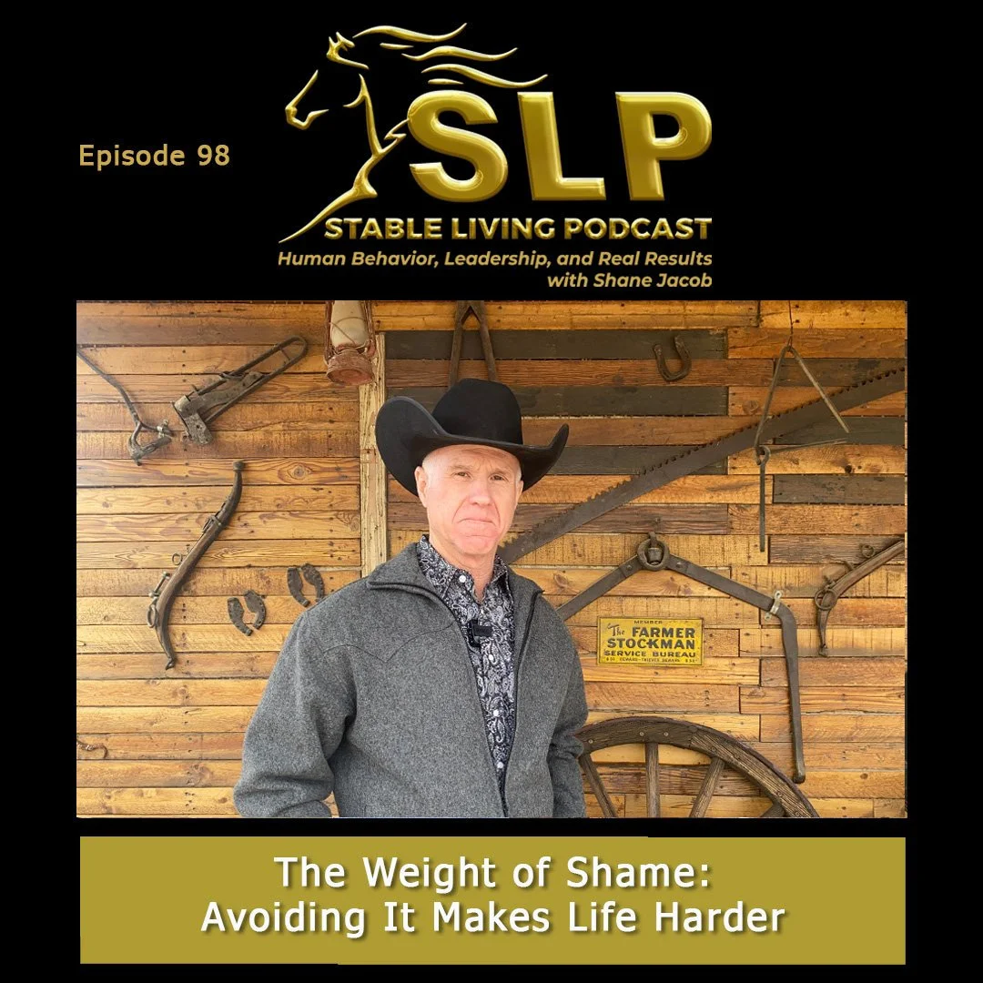 Episode 98: The Weight of Shame: Avoiding It Makes Life Harder