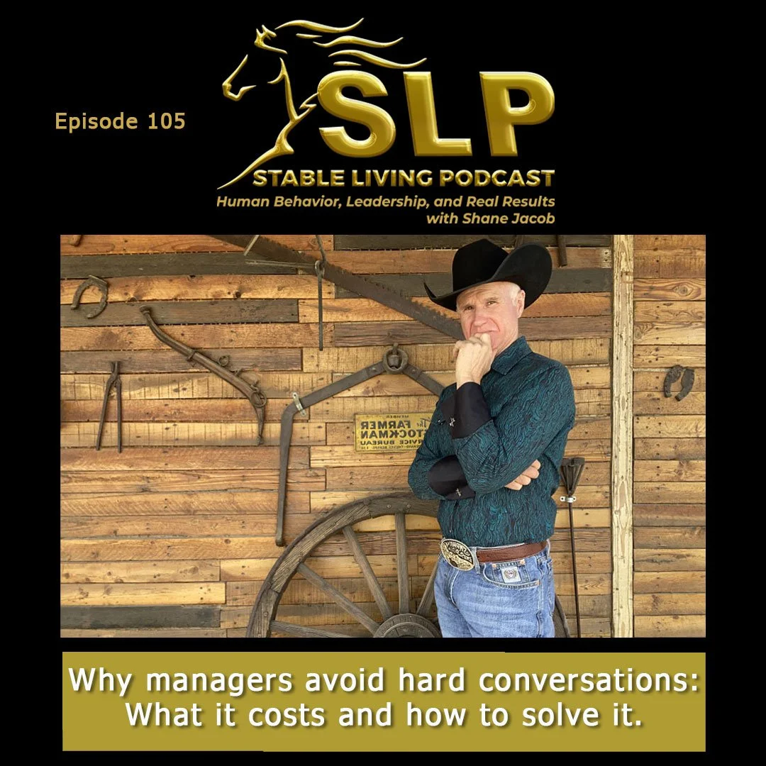 Episode 105: Why managers avoid hard conversations: What it costs and how to solve it