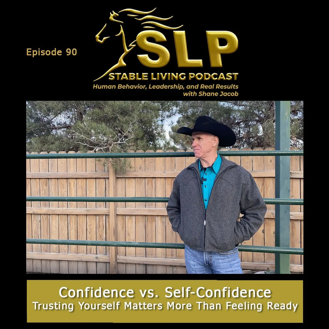 Episode 90: Confidence vs. Self Confidence: Trusting Yourself Matters More Than Feeling Ready