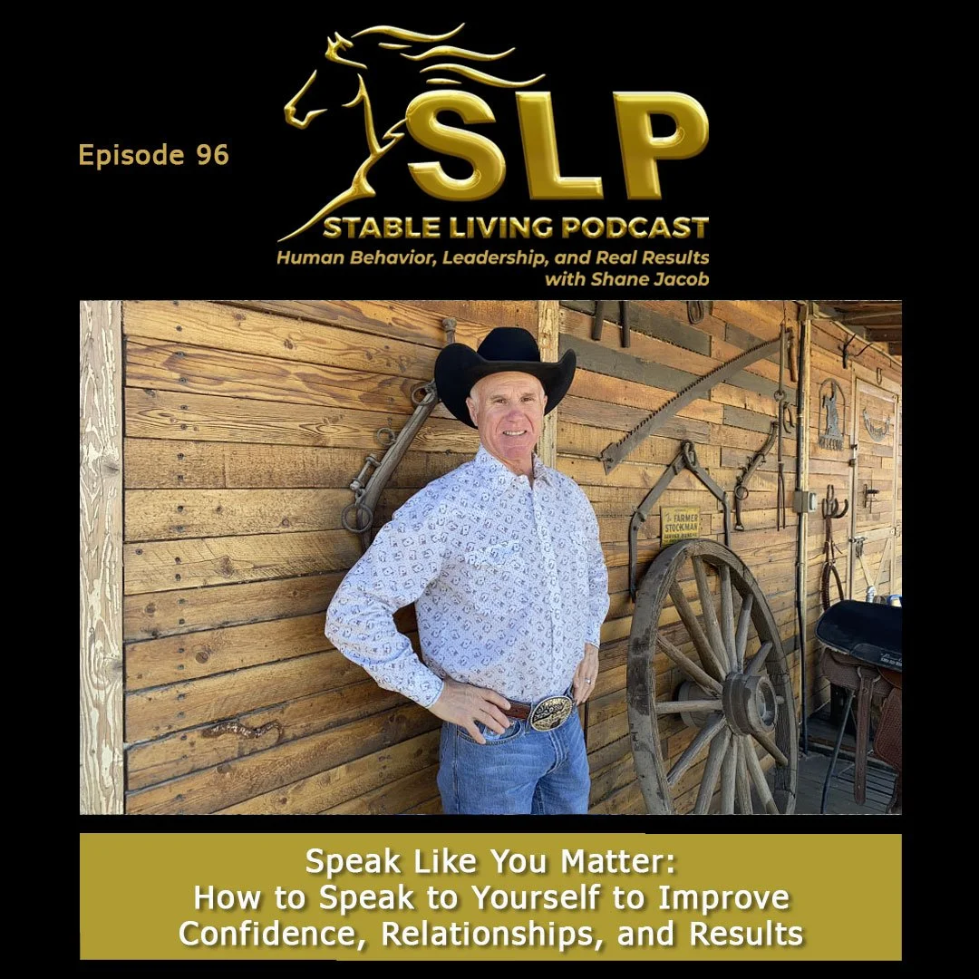 Episode 96: Speak Like You Matter: How to Speak to Yourself to Improve Confidence, Relationships and Results