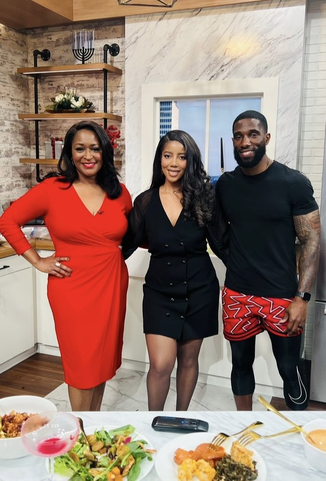 Black Woman, Vegan Chef, Plant Based Chef, FOX 5 DC Lion Lunch Hour, Media Coverage, Washington, DC, News Press, High Profile, Luxury Chef, Private Chef, Celebrity Clients, Elite Corporate Partnerships, Luxury Wellness