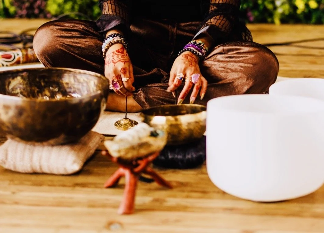 Immersive culinary and wellness experience combining botanical cuisine, sound healing, herbalism, and intentional hospitality.
