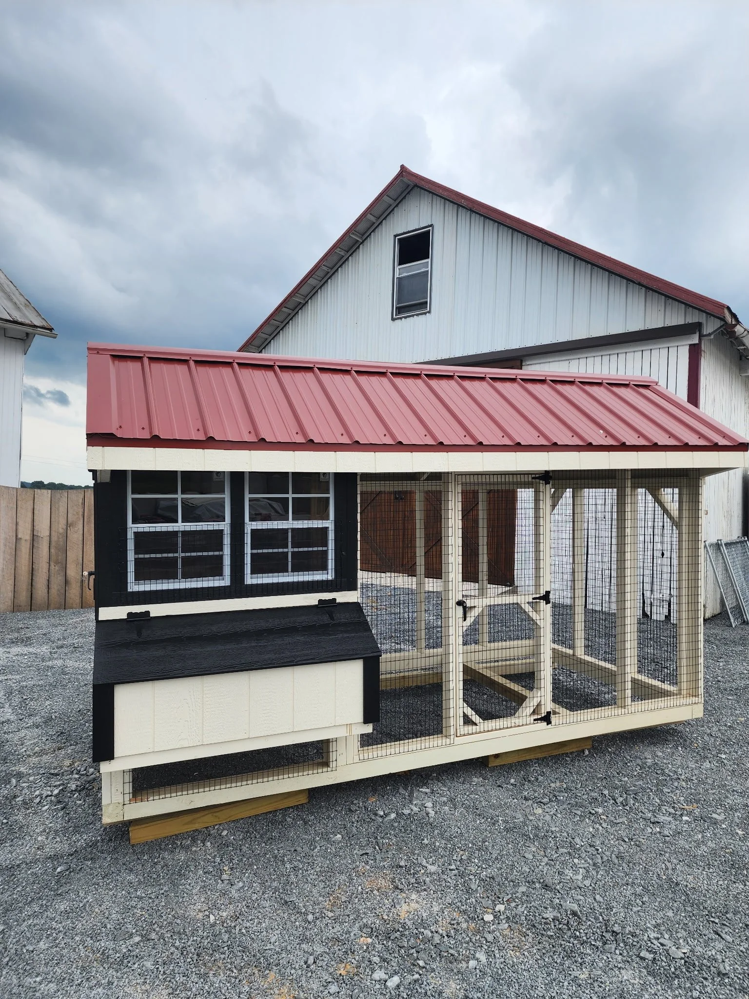 Chicken Coop Walk‑In / Combo Style 6 ft × 12 ft