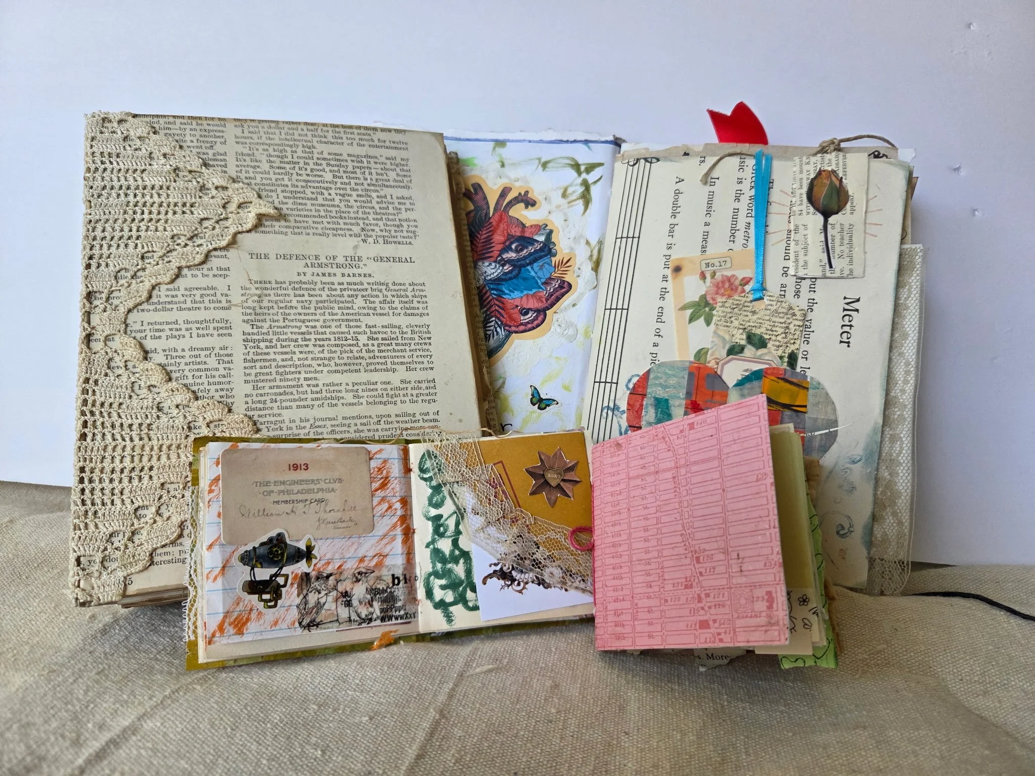 Make Your Own Junk Journal From Recycled Materials at Sea Goat Farmstand & Folk School