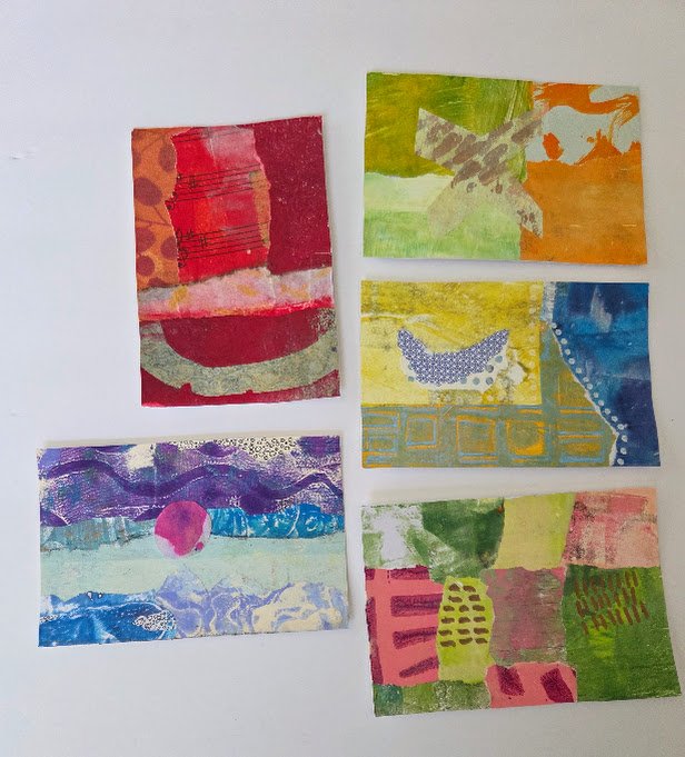 Postcard Collages