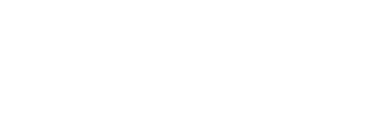LOIS logo, white