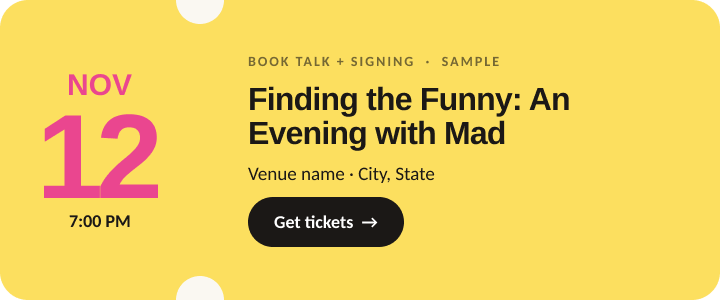 Book Pre-Launch Party
