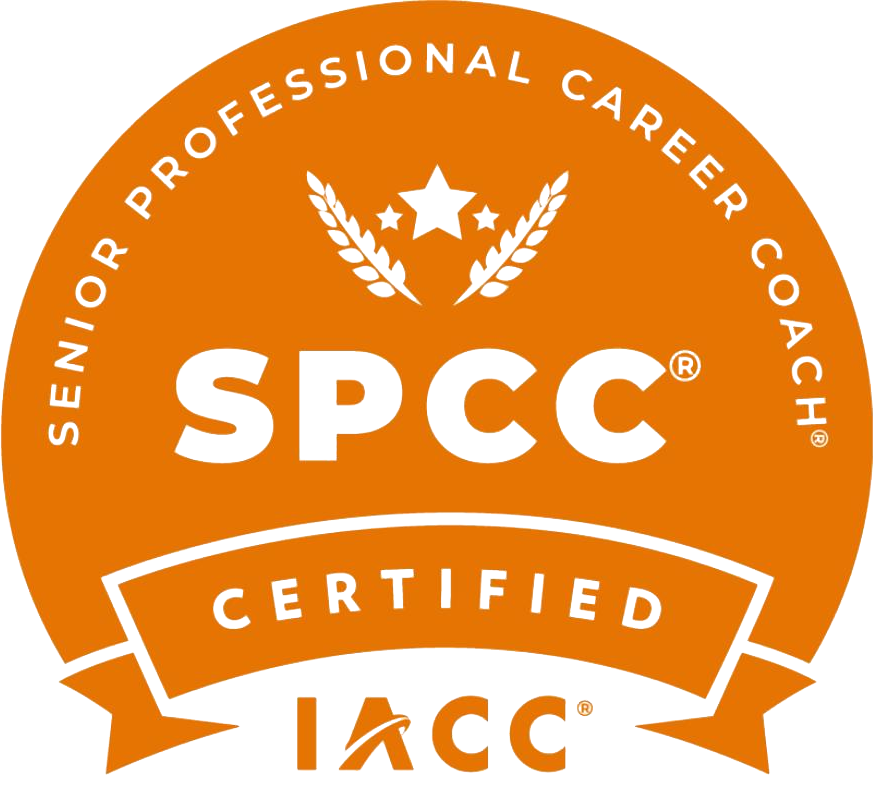 SPCC certified badge with an orange circle background, black text, stars, and laurel graphics.