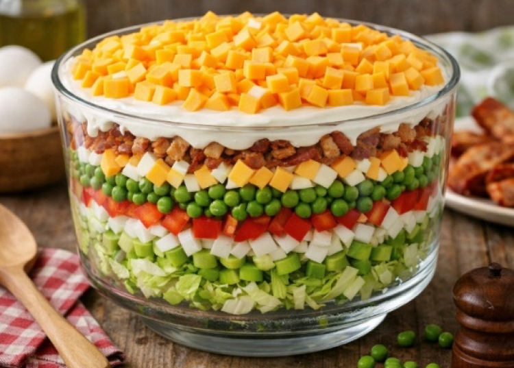 Loaded Garden Pea Salad