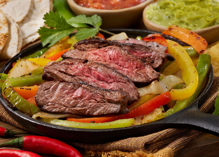 Skirt Steak Fajitas