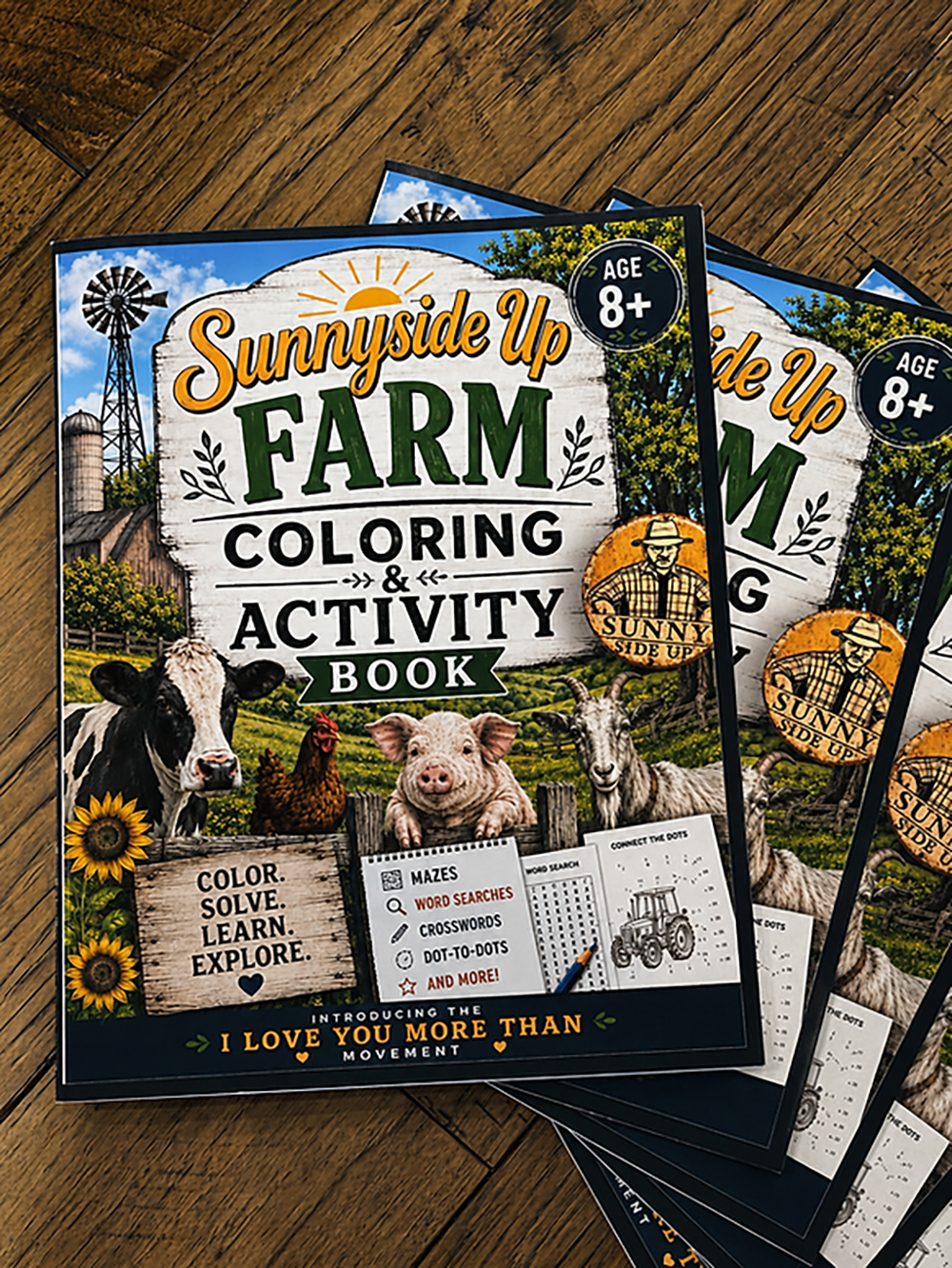 Sunnyside Up Farm Activity Book