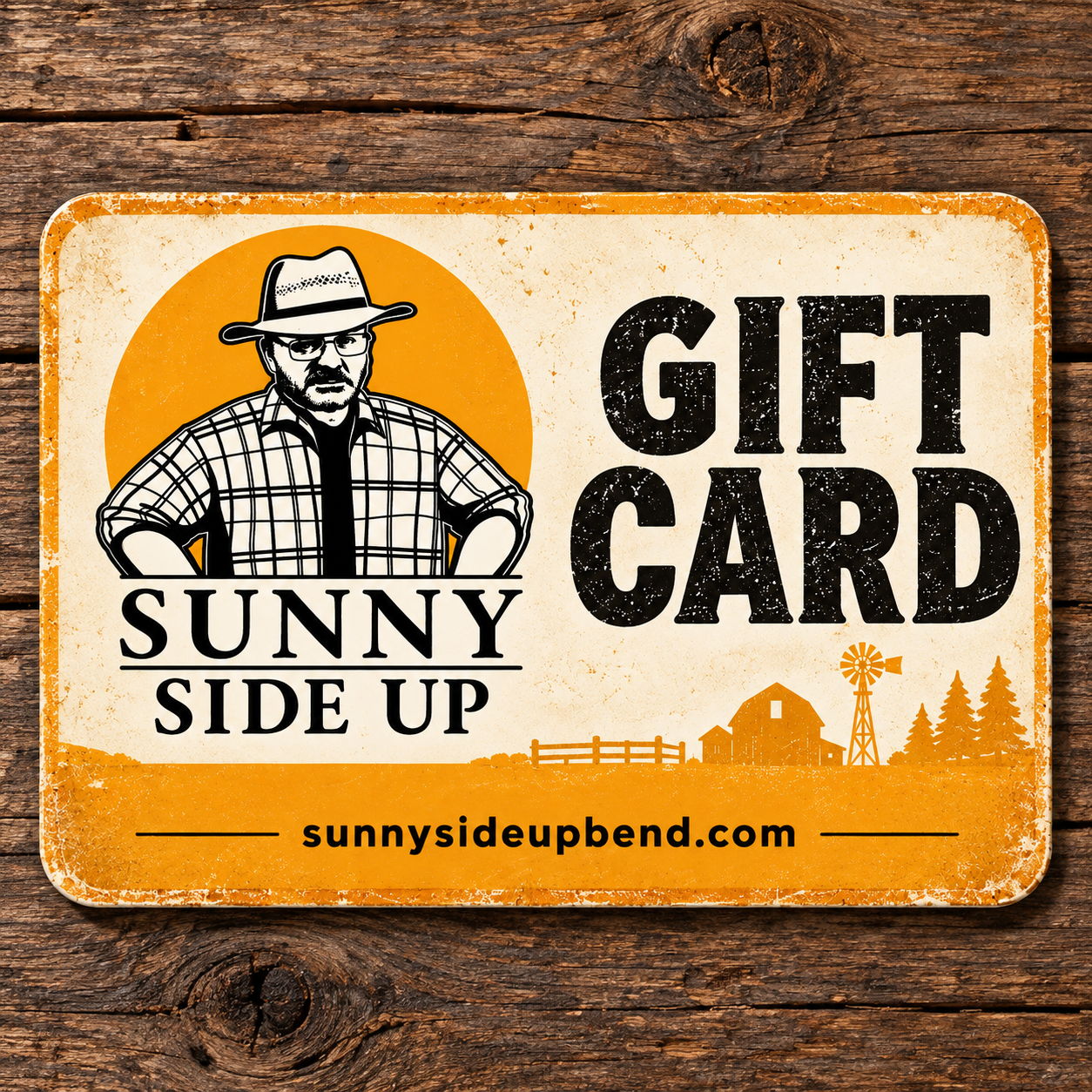 Sunnyside Up Farm Gift Card