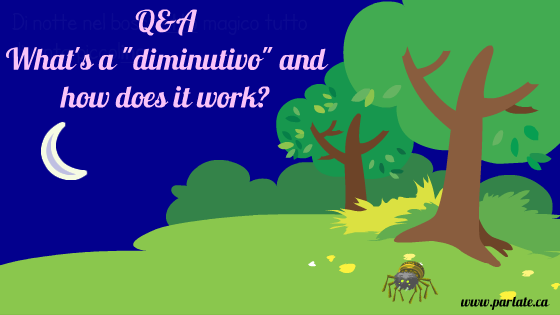 Q&A: What's a "diminutivo" and how does it work?