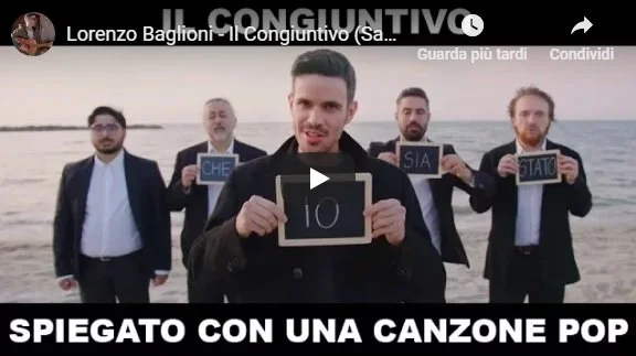 Il congiuntivo spiegato con una canzone pop (quiz)