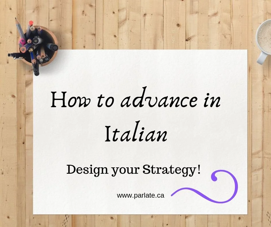 How to advance in Italian / Come avanzare il mio italiano