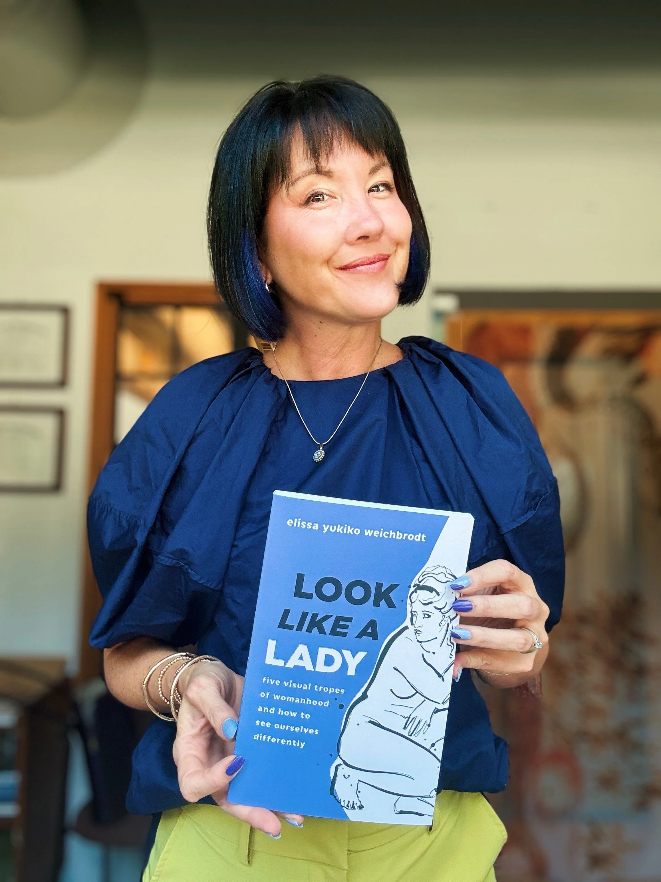 Good news: #looklikealadybook is now available AND she makes pretty good #asmr