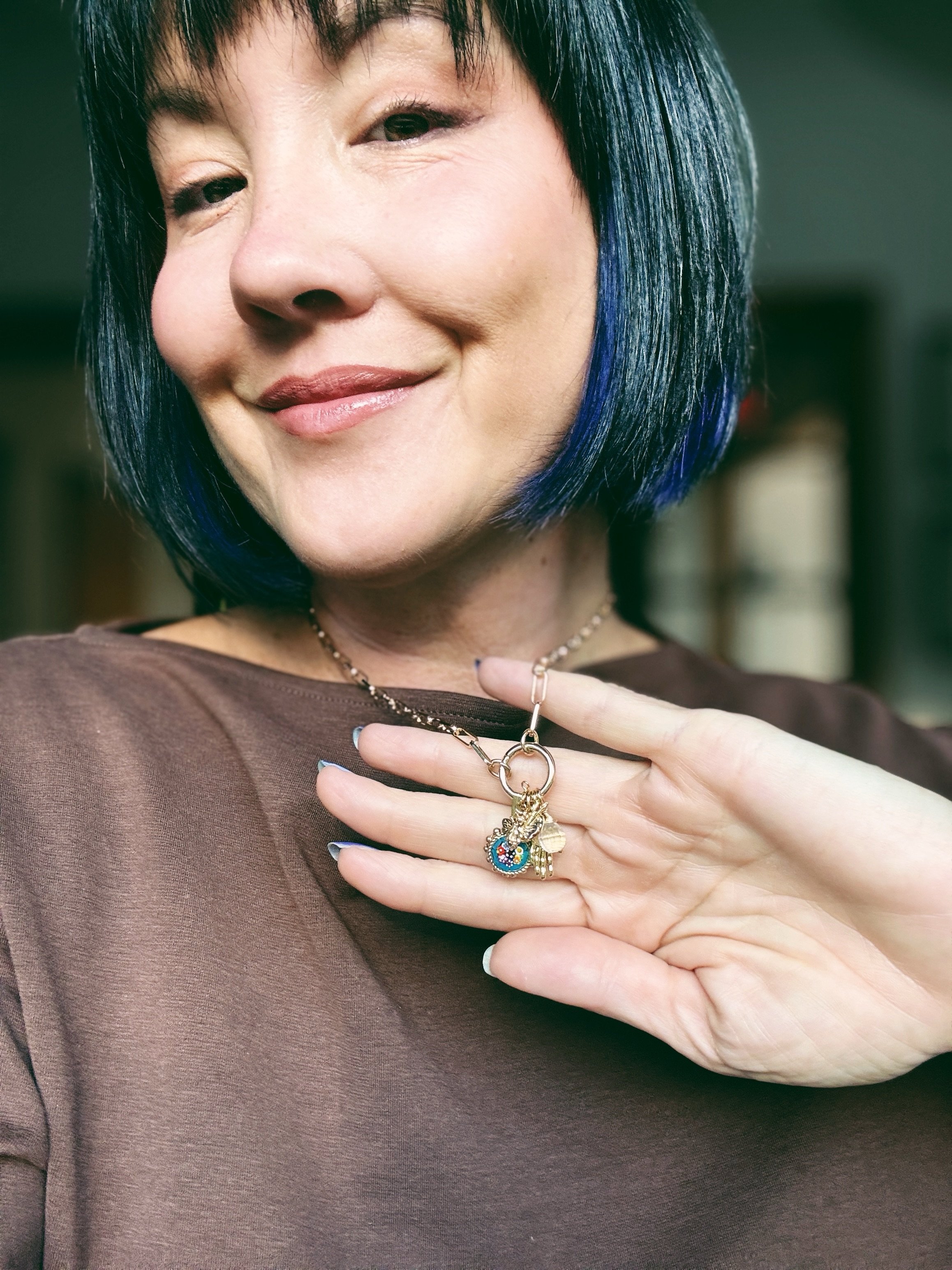 Grateful for a way to carry the counterstories of Look Like a Lady with me.

#looklikealadybook #charm #charmnecklace
