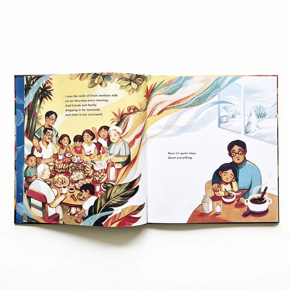 A Filipino children’s book about the four seasons, and a Filipino girl’s first year as an immigrant in America.