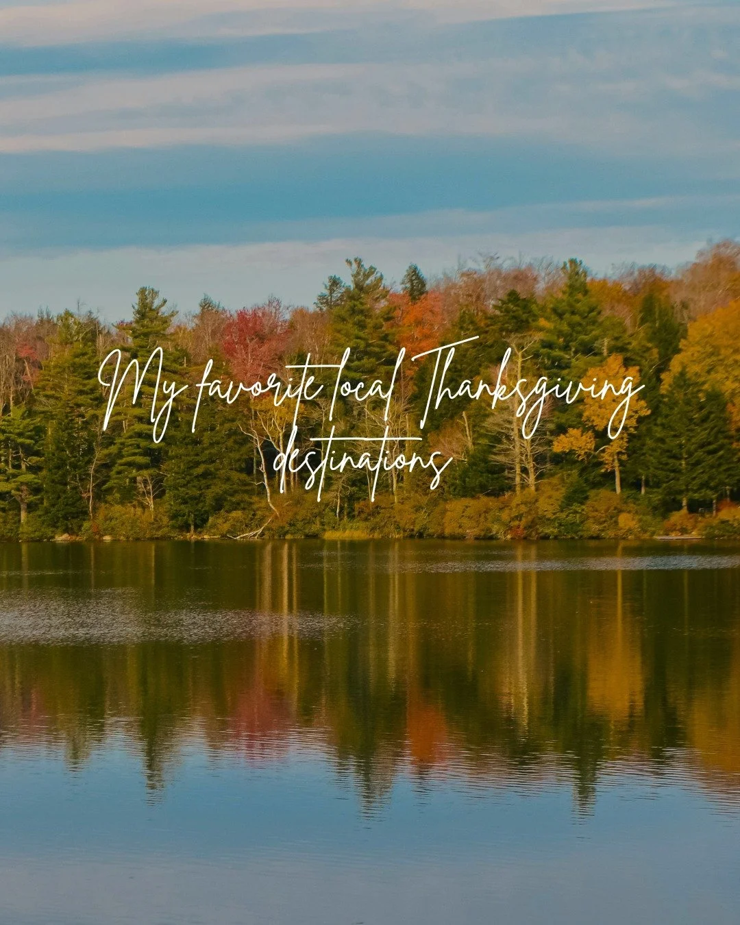 Imagine Thanksgiving, but someone else cooks 🦃

If hosting, grocery shopping and doing dishes aren&rsquo;t exactly how you want to spend the long weekend, consider taking Thanksgiving on the road this year. 

The best part? I can handle the hotel, l