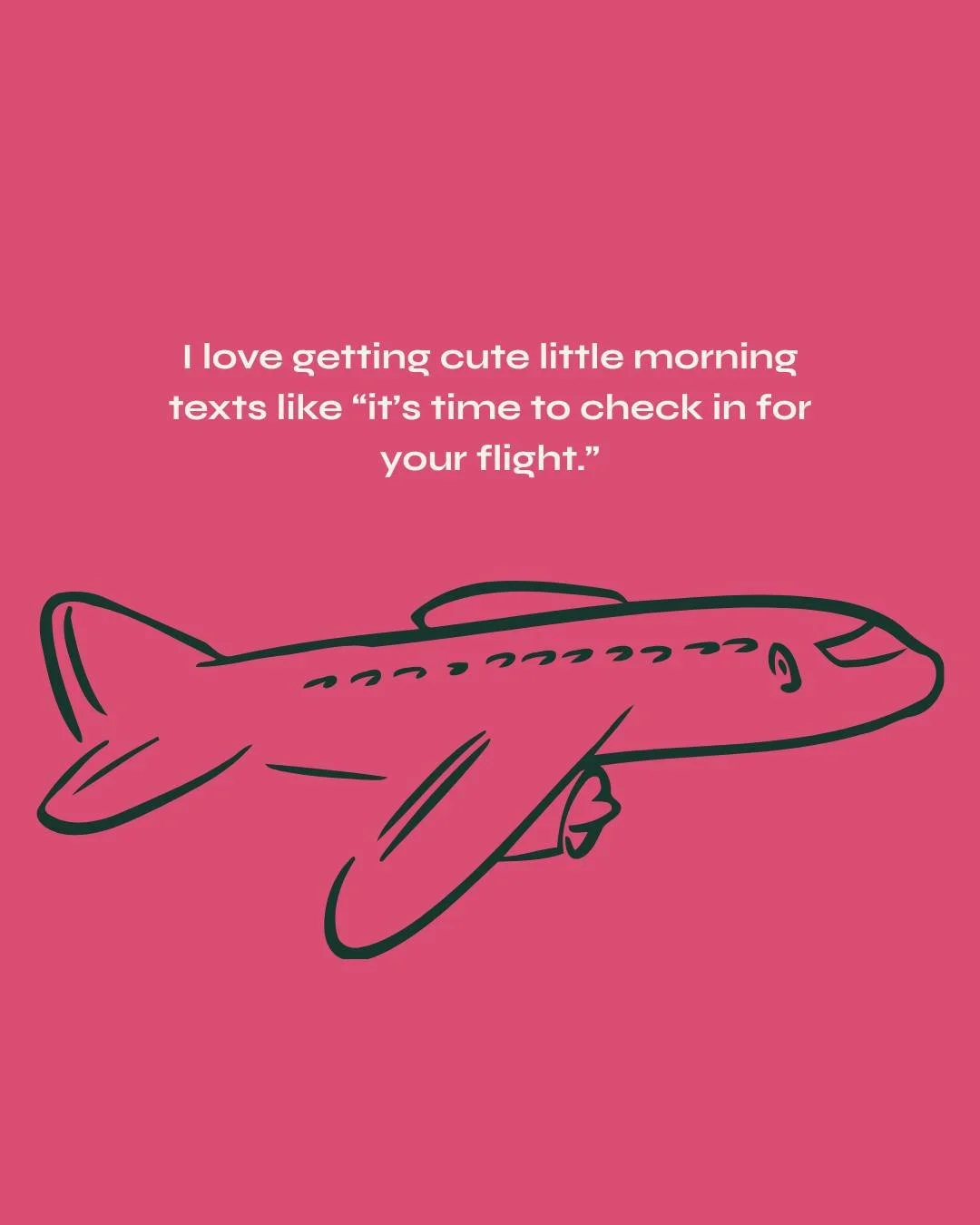Name a better way to be woken up. I'll wait... 😂

Haven't had your boo Delta, United, or JetBlue text you sweet nothings in awhile? Let's change that.

DM me or email sasha.kleinman@fora.travel to start planning!

#travelcuratedbysasha