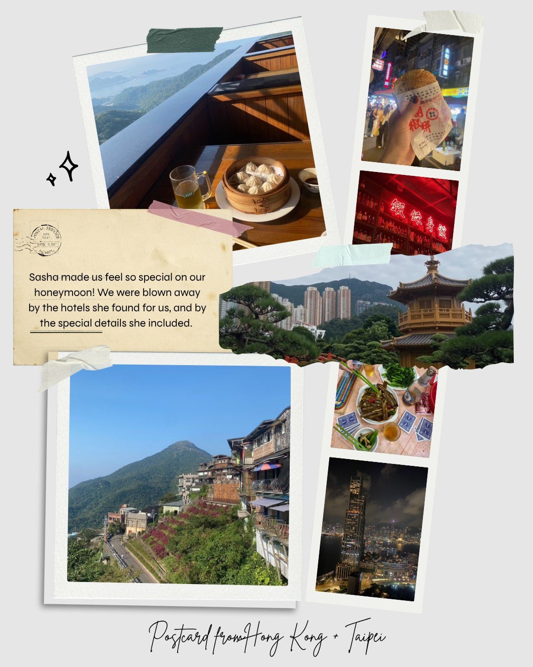 Part of my job as a travel advisor is understanding how each client likes to travel ✈️

These clients were heading on a food-centric honeymoon and came to me prepared with a whole map of all the places they wanted to eat. Their priority wasn't their 