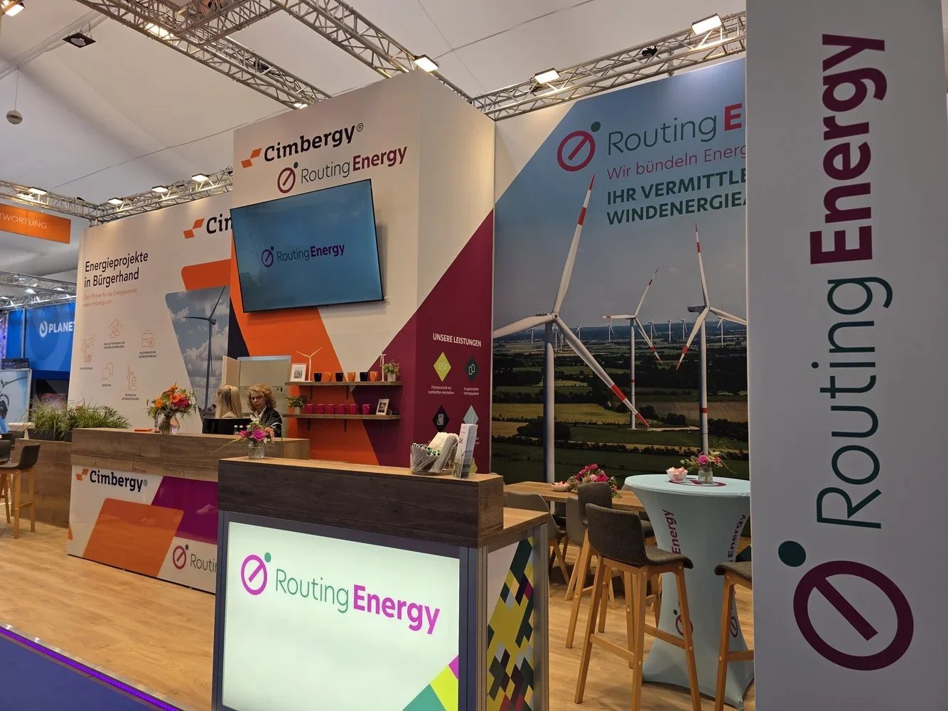 Routing Energy auf der HUSUM WIND 2025 – gemeinsam mit Cimbergy