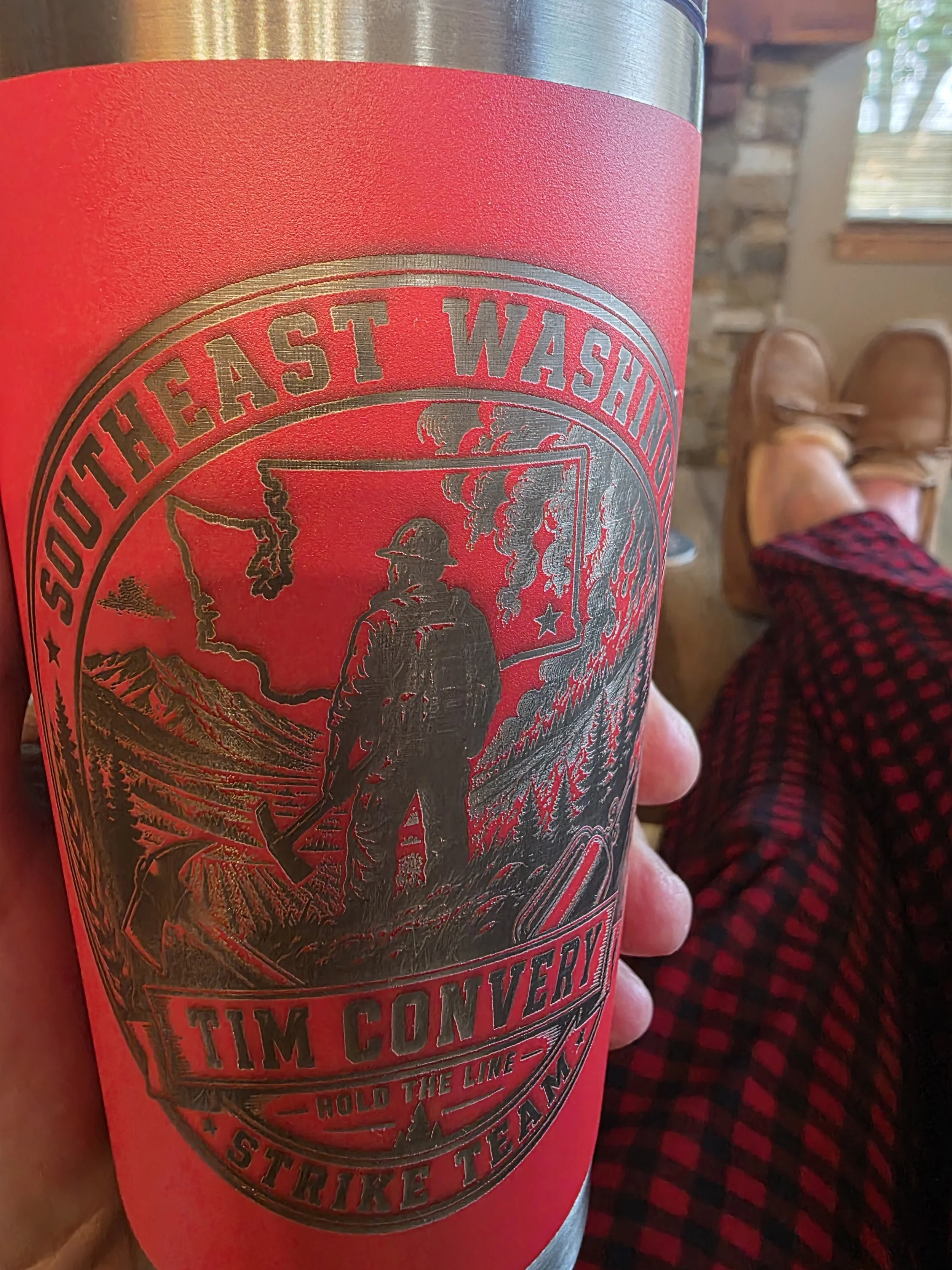 Custom Laser Engraved Tumbler