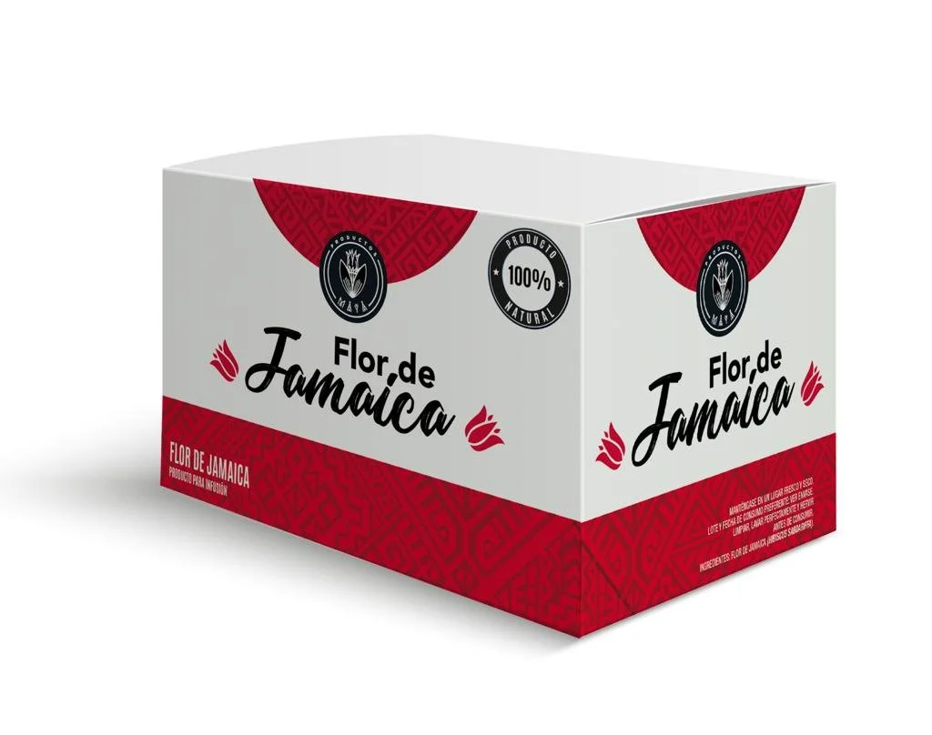 Flor de jamaica en caja 10 kg