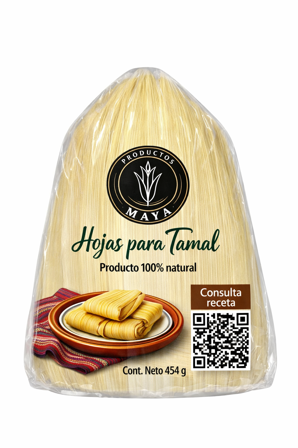 hoja de maiz para tamal