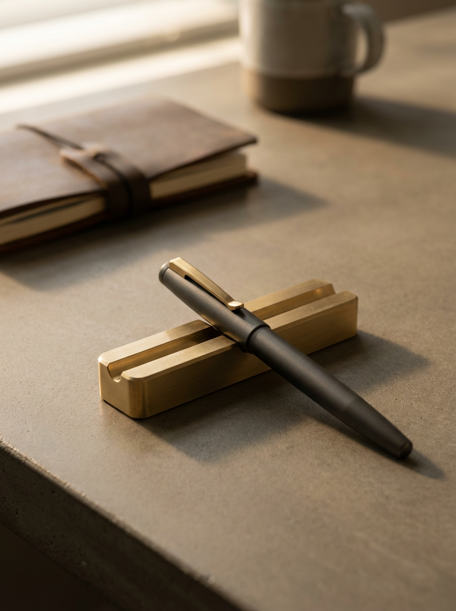 Brass Pen Rest