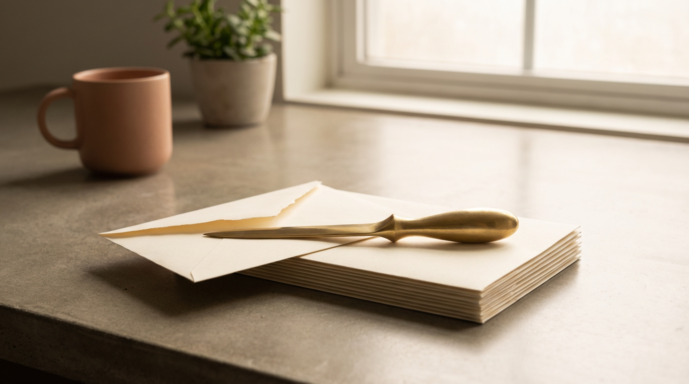 Brass Letter Opener