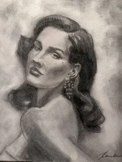 Are you looking?
Charcoal. 11" x 14"
Won Best in Show Award.
$300
Available