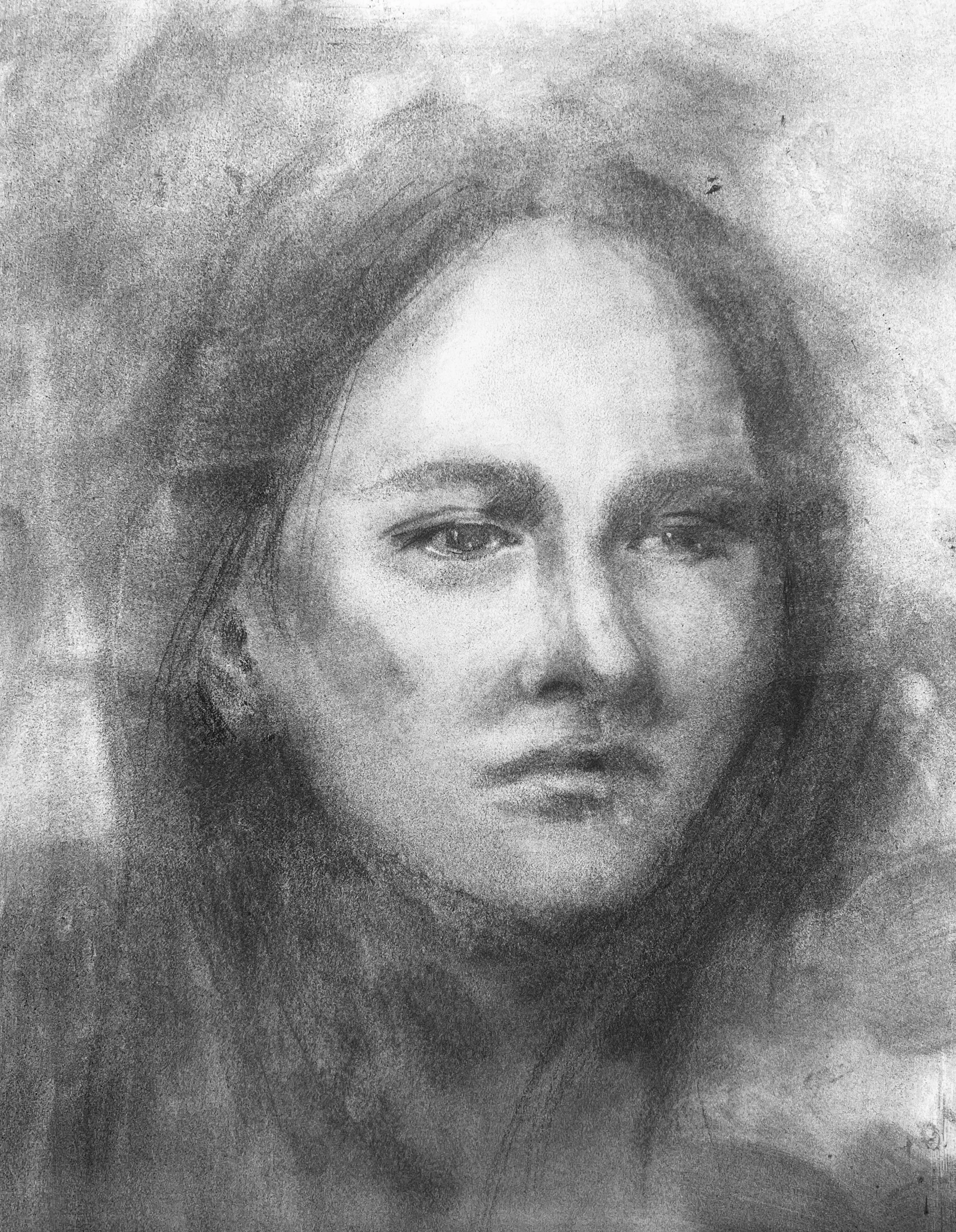 Study. Charcoal. NFS