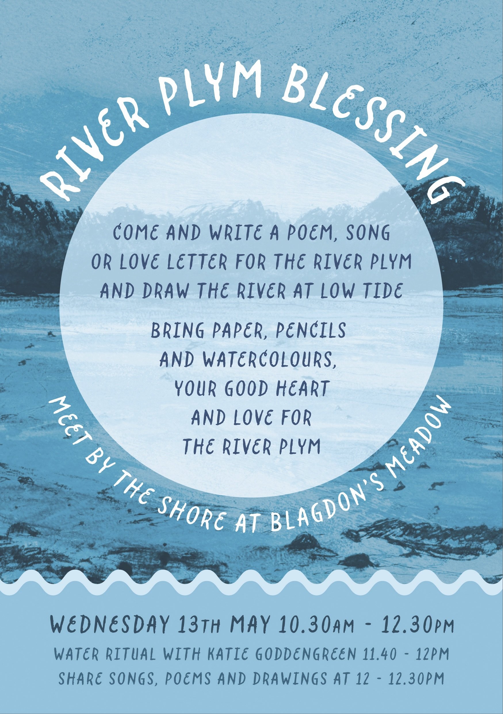 River Plym blessing